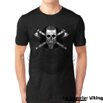 T-shirt Viking Crâne De Ragnar