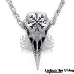 Collier Viking <br>Heaume de corbeau</br> viking shop