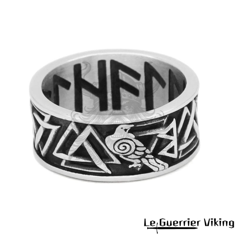 Bague Viking Hugin & Munin Viking Shop