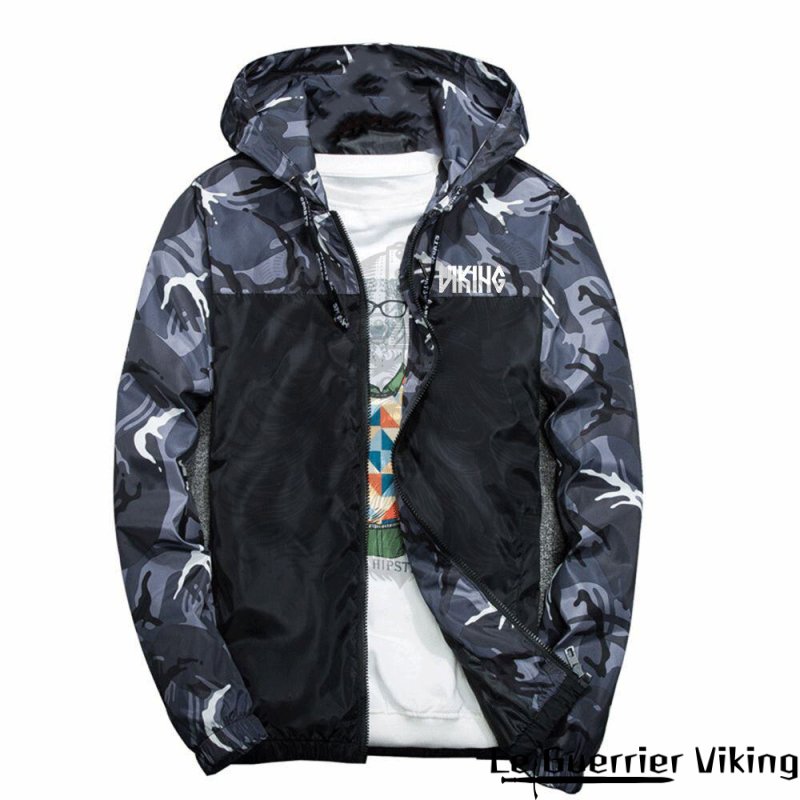 Veste Coupe-Vent Viking Mourir dans la bataille Viking Shop